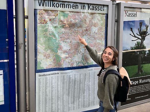 Herzlich Willkommen Karte Kassel